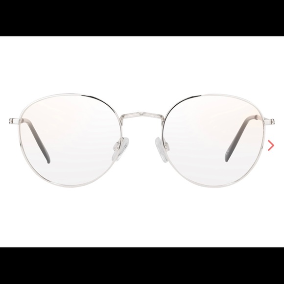 Silver framed BoHo blue light glasses NIP - Picture 1 of 4